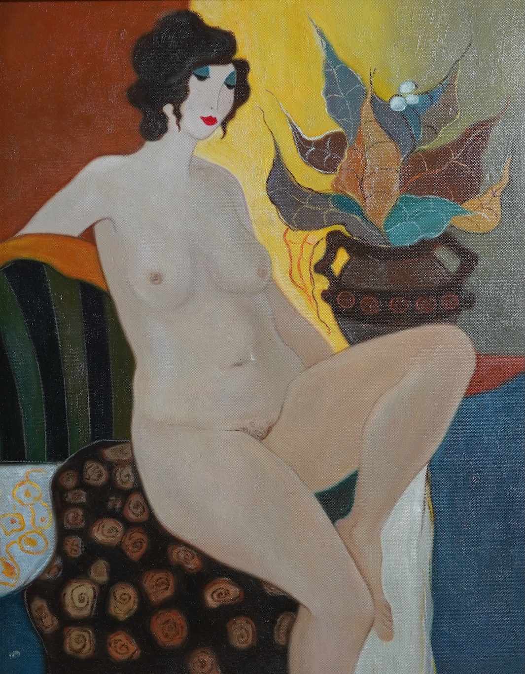 Itzchak (Isaac) Tarkay, Israeli 1935-2012, Nude study